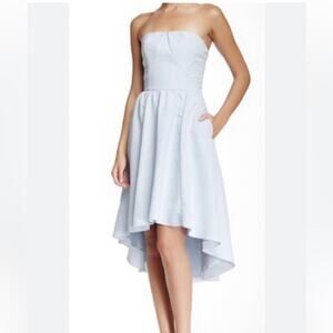 Ted Baker Verity high low dress spaghetti strap/ strapless cocktail formal wear